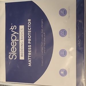 Sleepy's Bedding Basics Mattress Protector King